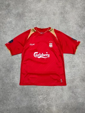 2005/06 Reebok Liverpool FC Gerraro Home Football Shirt