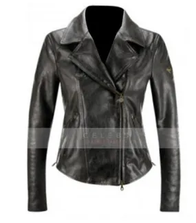 24 Live Another Day Chloe O'Brian Leather Jacket