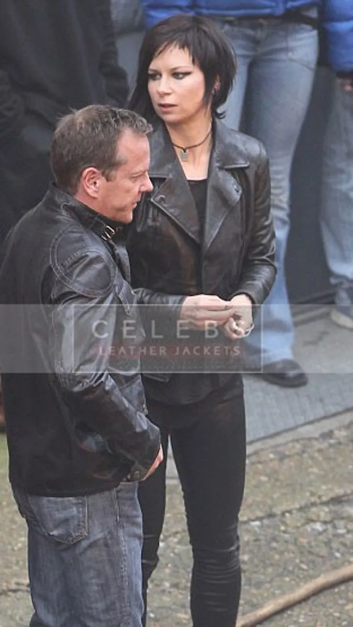 24 Live Another Day Chloe O'Brian Leather Jacket