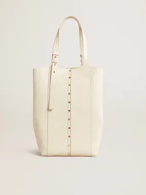 24/7 Bag in butter-colored leather with adjustable handles