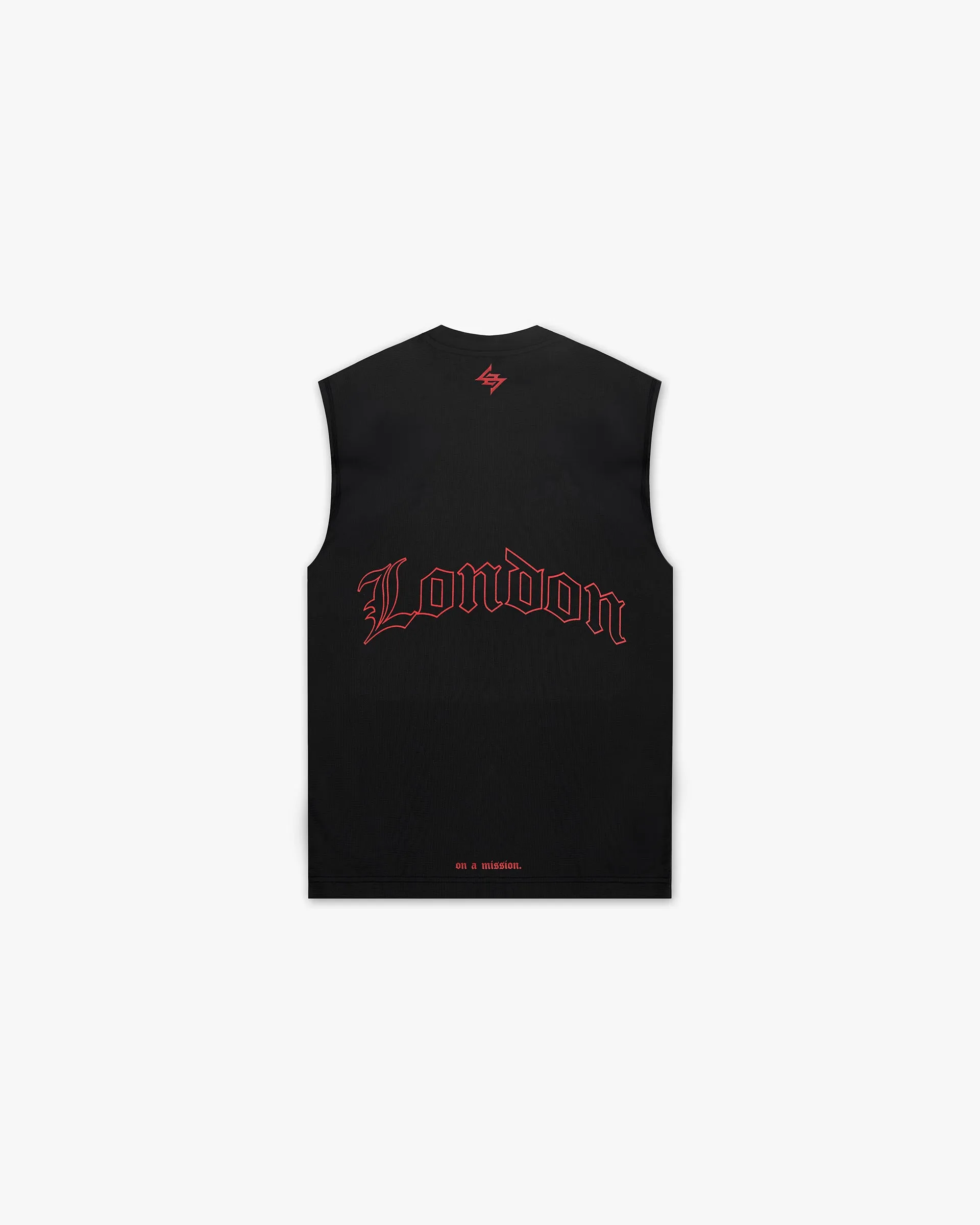 247 London Oversized Tank - Black