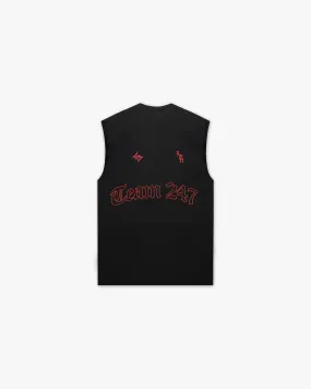 247 London Oversized Tank - Black