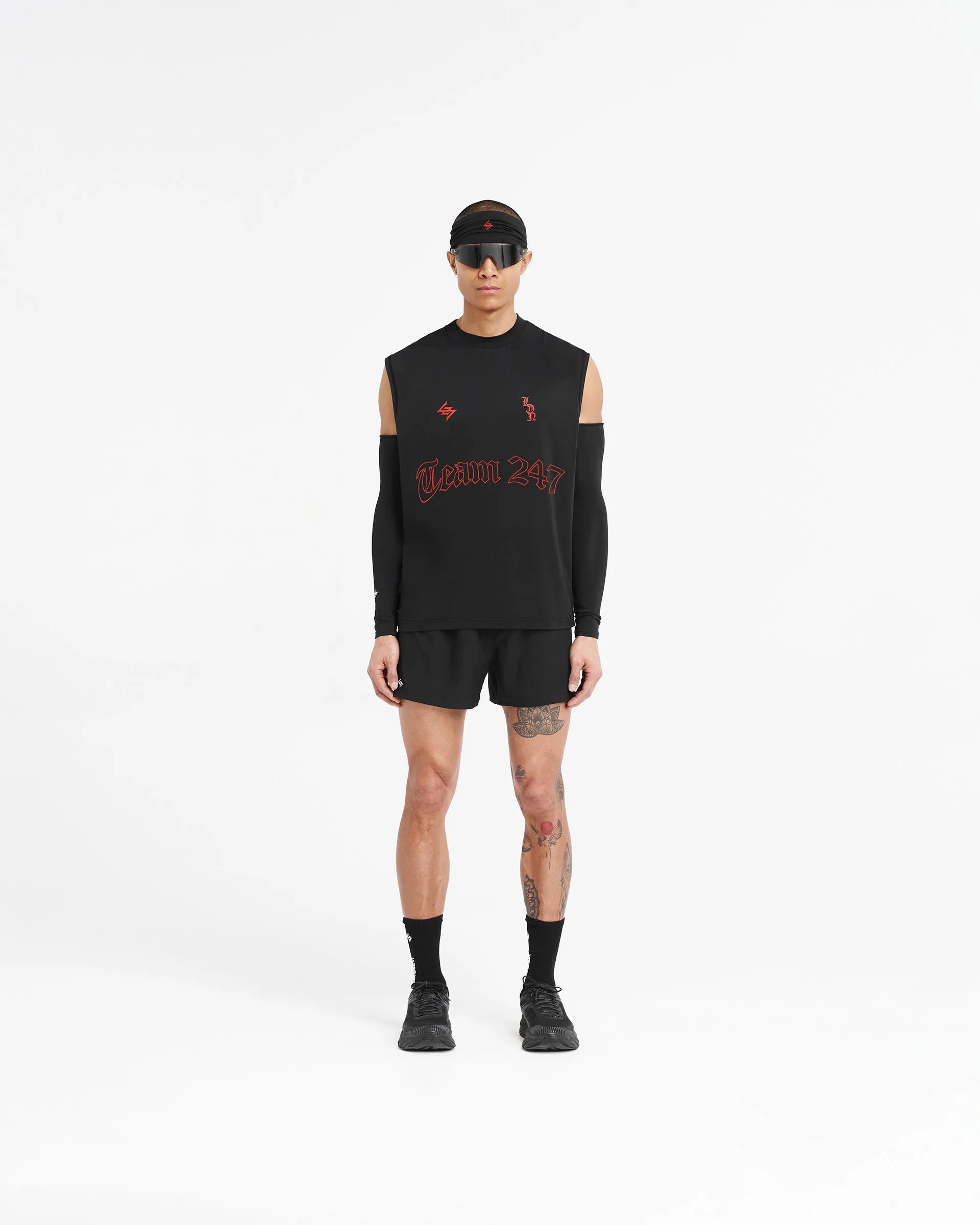 247 London Oversized Tank - Black