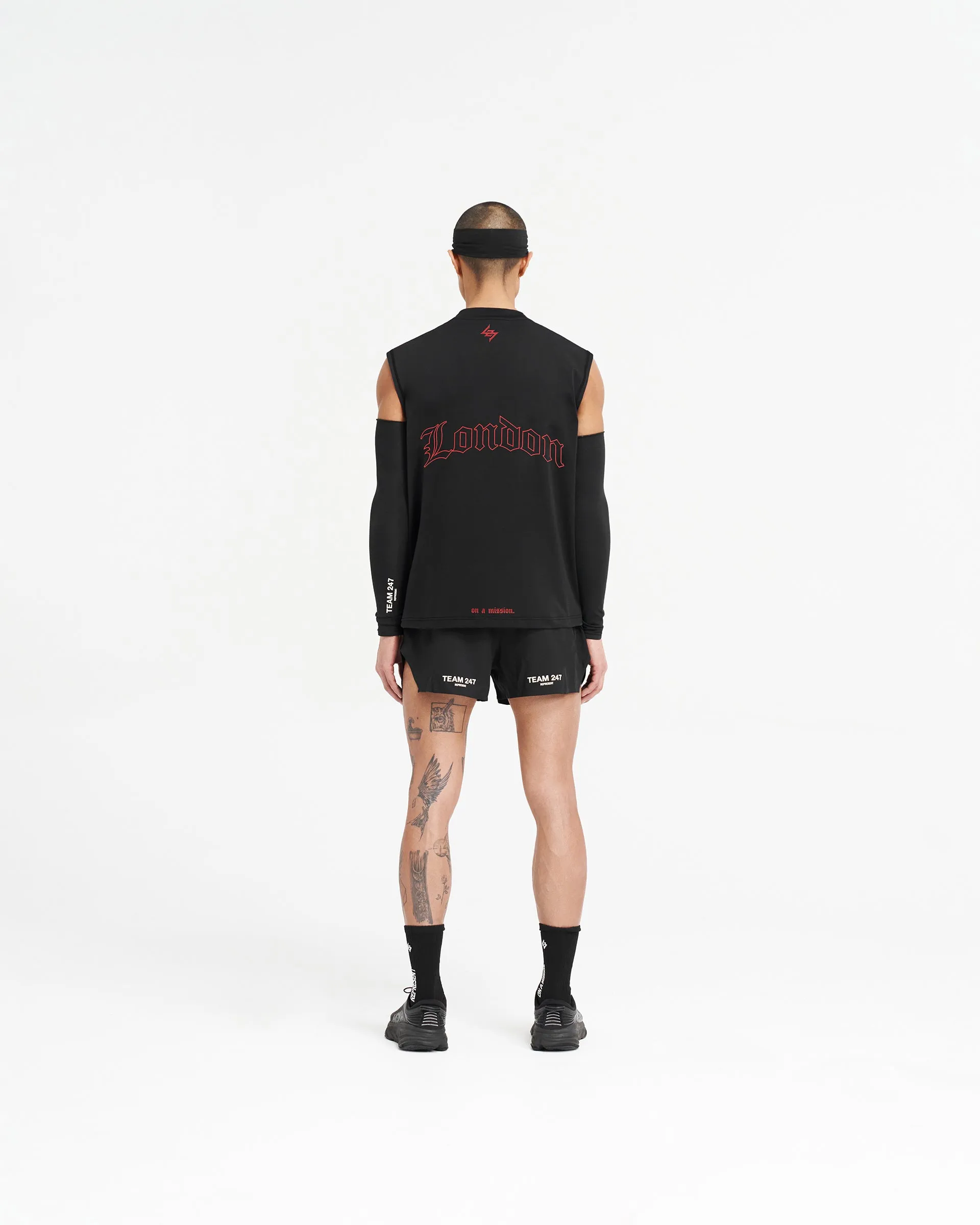 247 London Oversized Tank - Black