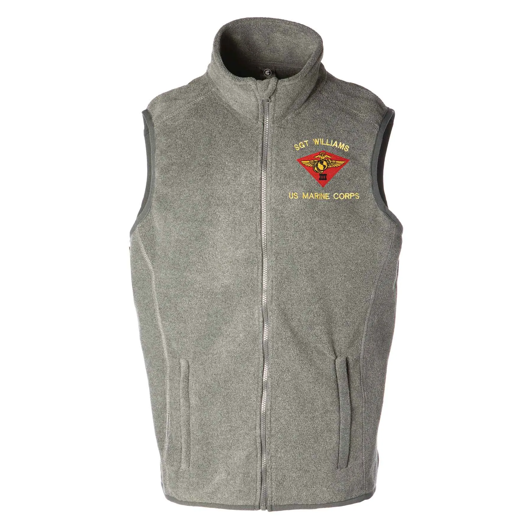 3rd Marine Air Wing Embroidered Fleece Vest