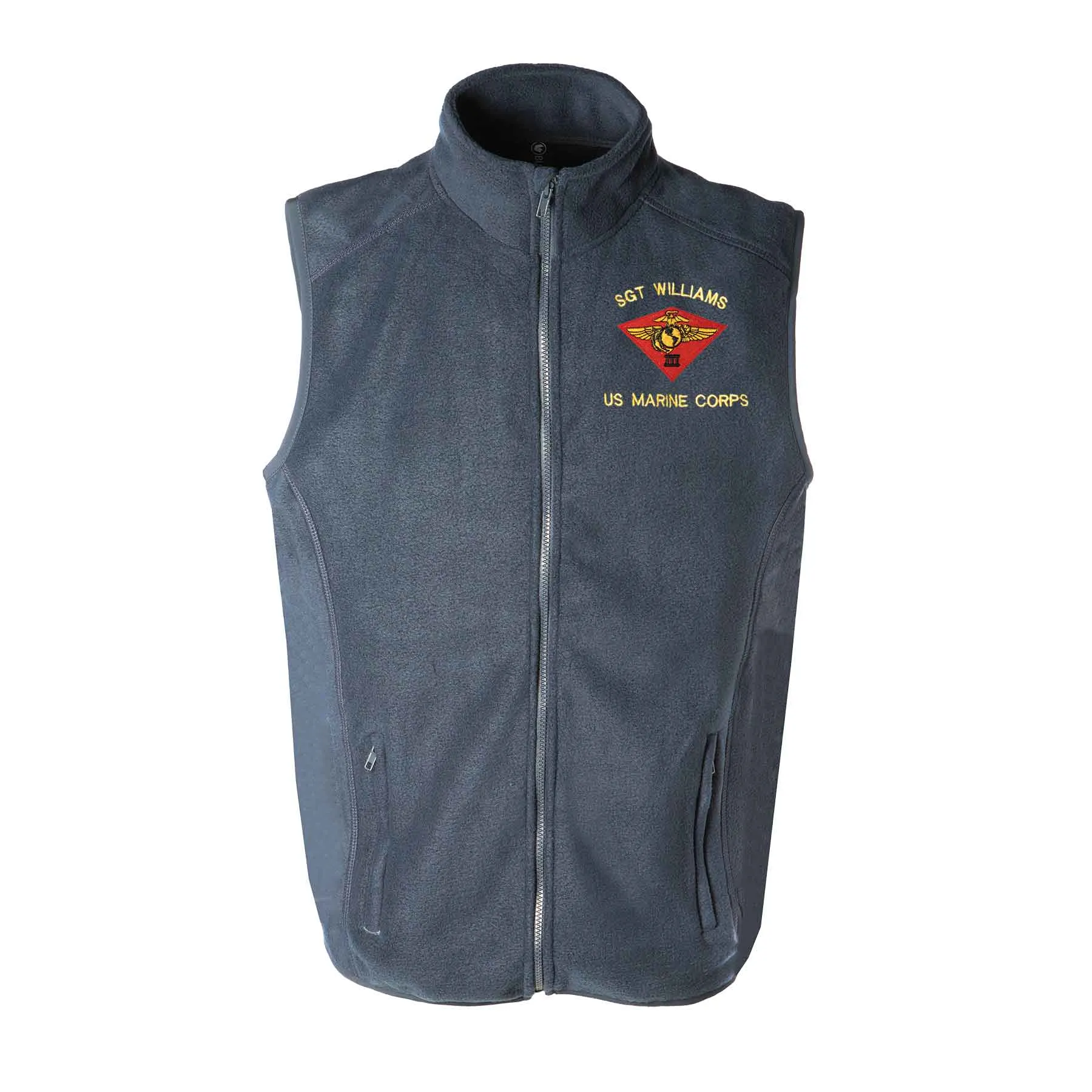 3rd Marine Air Wing Embroidered Fleece Vest