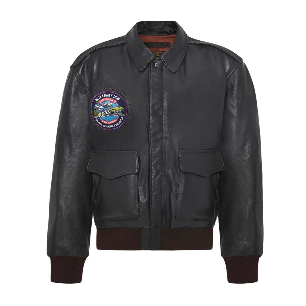 80th Anniversary D-Day Leather Jacket - Limited Edition