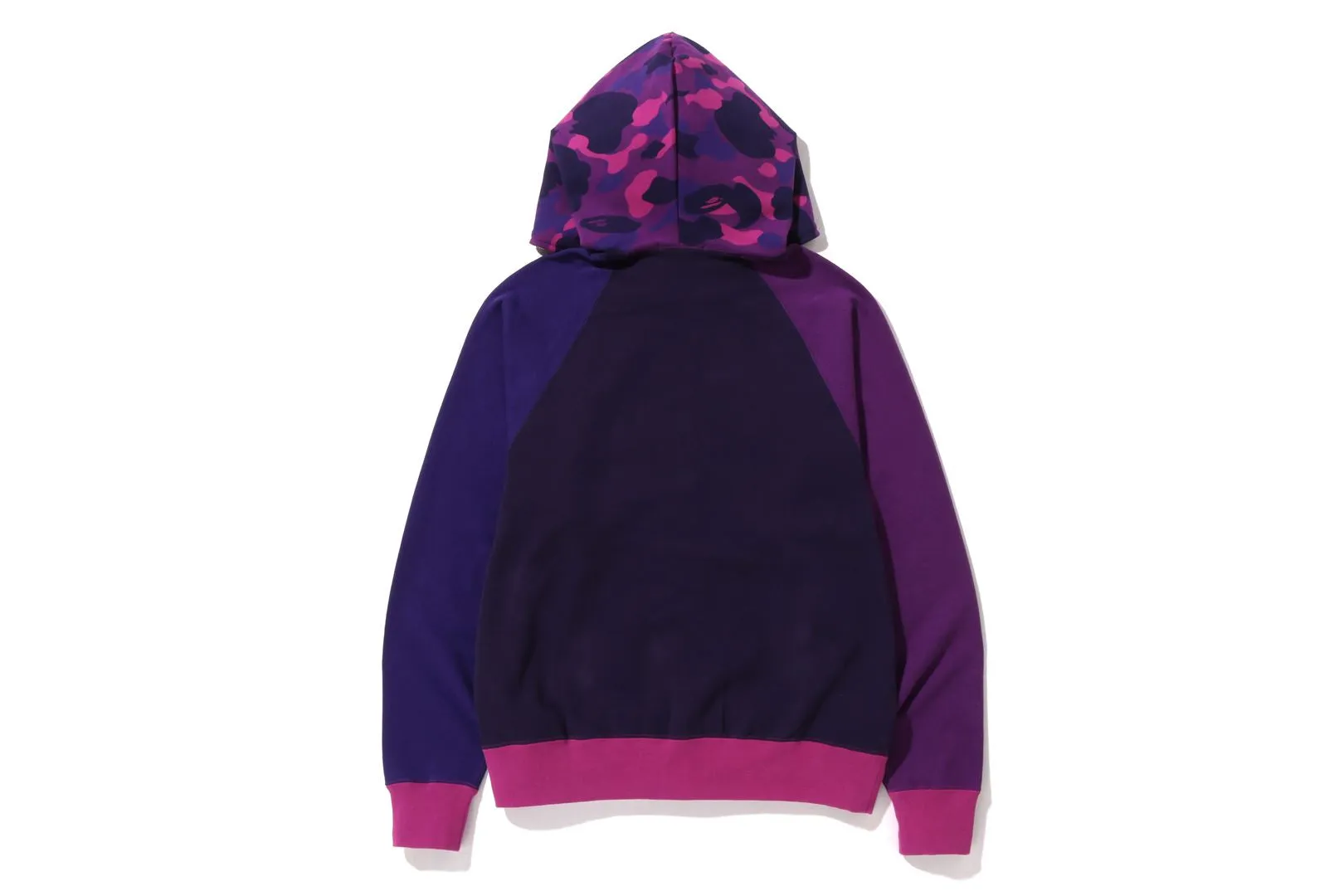 A Bathing Ape COLOR CAMO RELAXED FIT FULL ZIP HOODIE