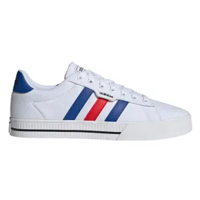 adidas Daily 3.0 Shoes - Cloud White / Royal Blue / Vivid Red