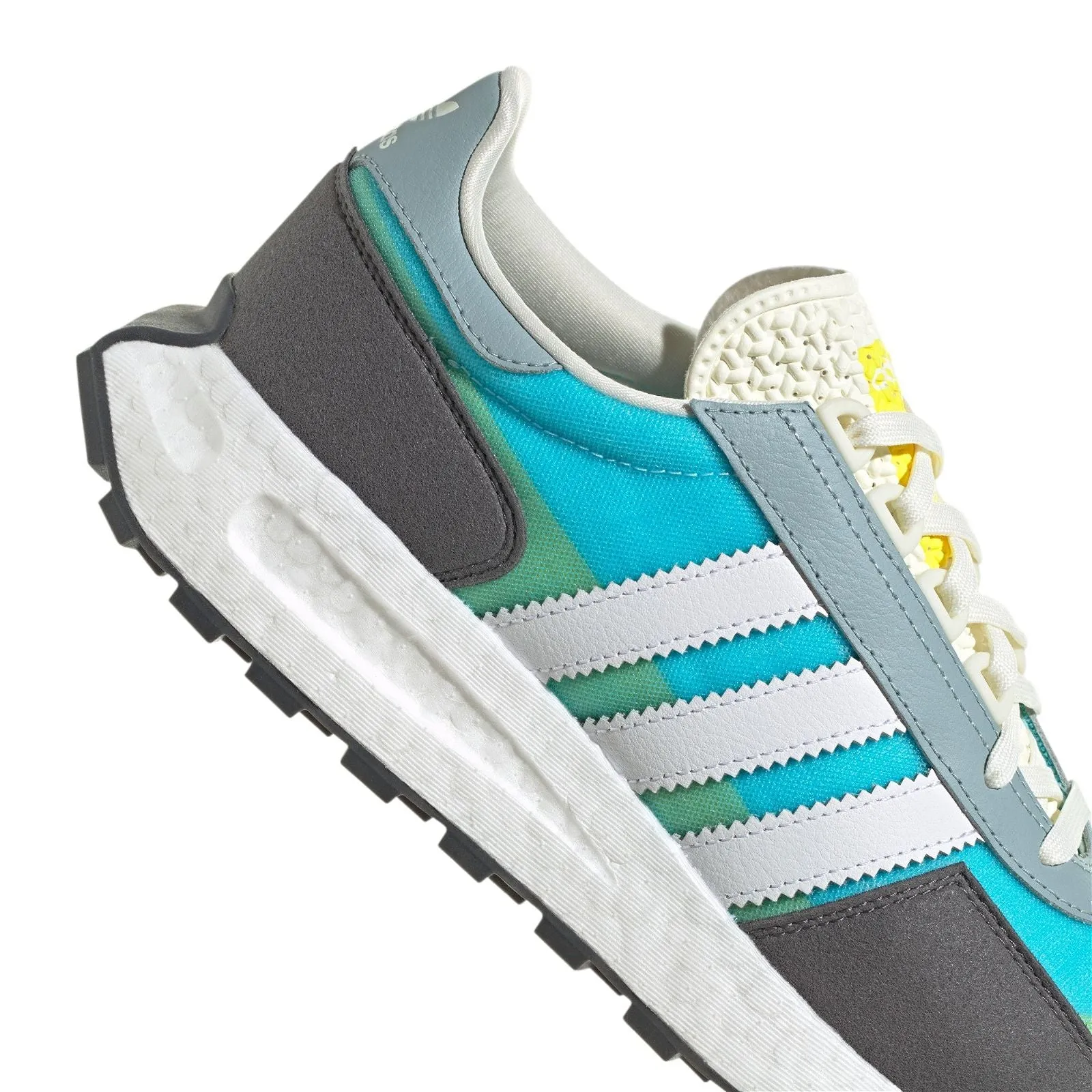 adidas Originals Retropy E5 Shoes - Grey Five / Cloud White / Bliss Blue