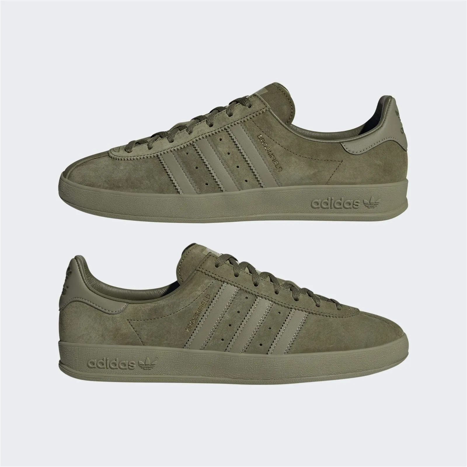 adidas Originals Unisex Broomfield Shoes - Focus Olive / Orbit Green