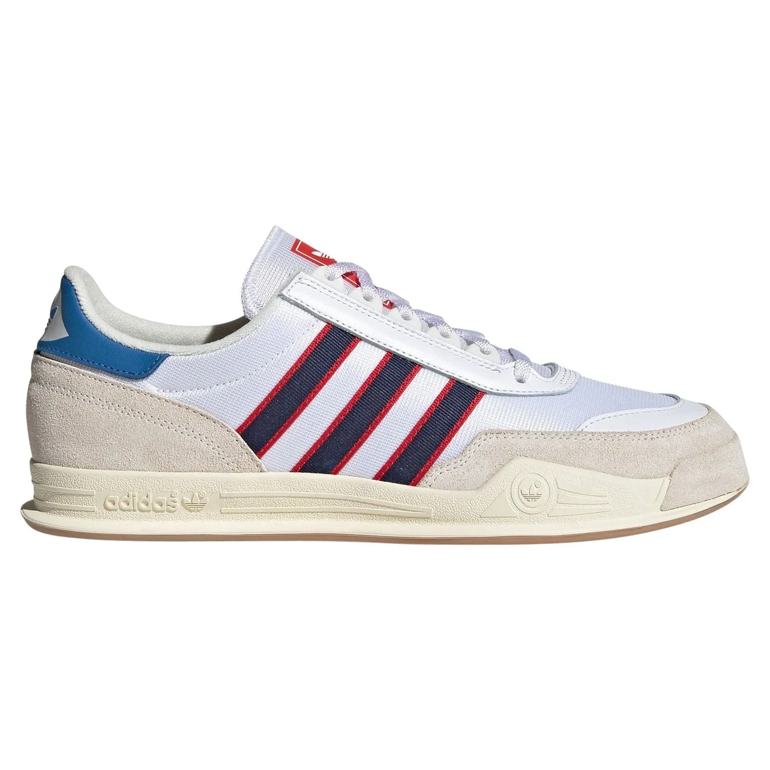 adidas Originals Unisex CT86 Shoes - Cloud White / Dark Blue / Vivid Red