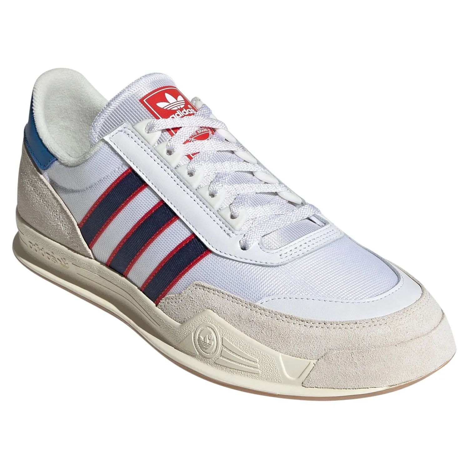 adidas Originals Unisex CT86 Shoes - Cloud White / Dark Blue / Vivid Red