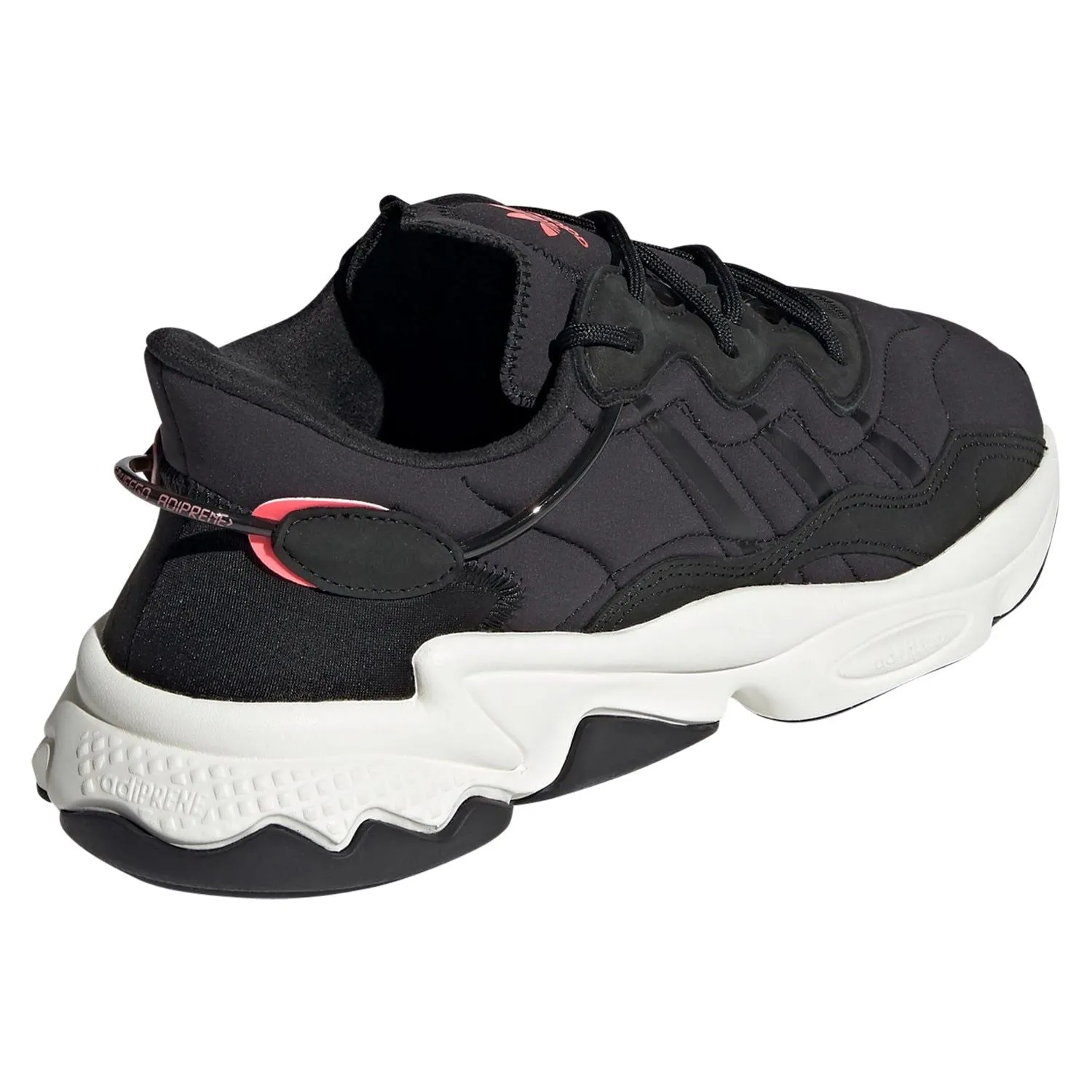 adidas Originals Unisex Ozweego Shoes - Core Black/Signal Pink