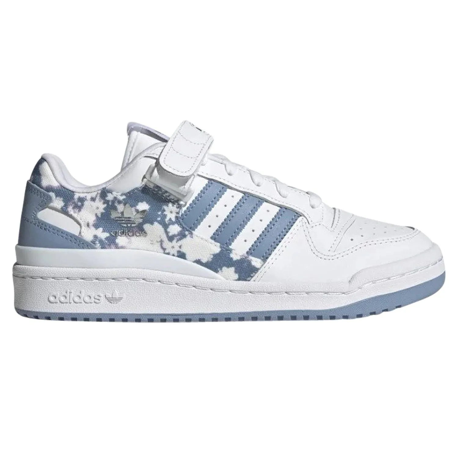 adidas Originals Womens Forum Low Shoes - Floral Ambient Sky