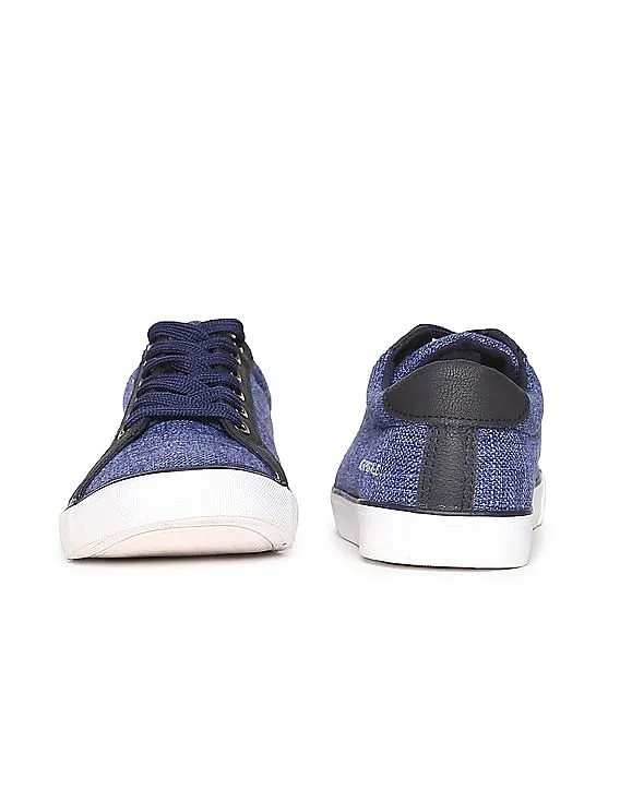 Aeropostale Patterned Weave Mid Top Sneakers