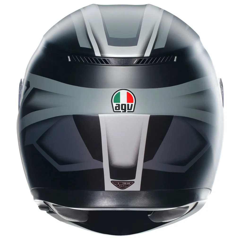 AGV - 2024 K3 Compound Black/Grey Helmet