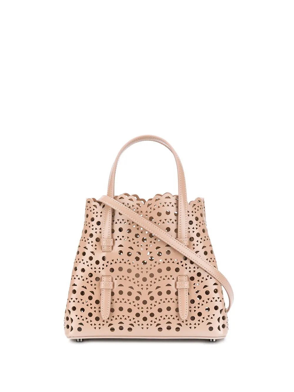 Alaia    Alaia Mina 20 Small Leather Handbag