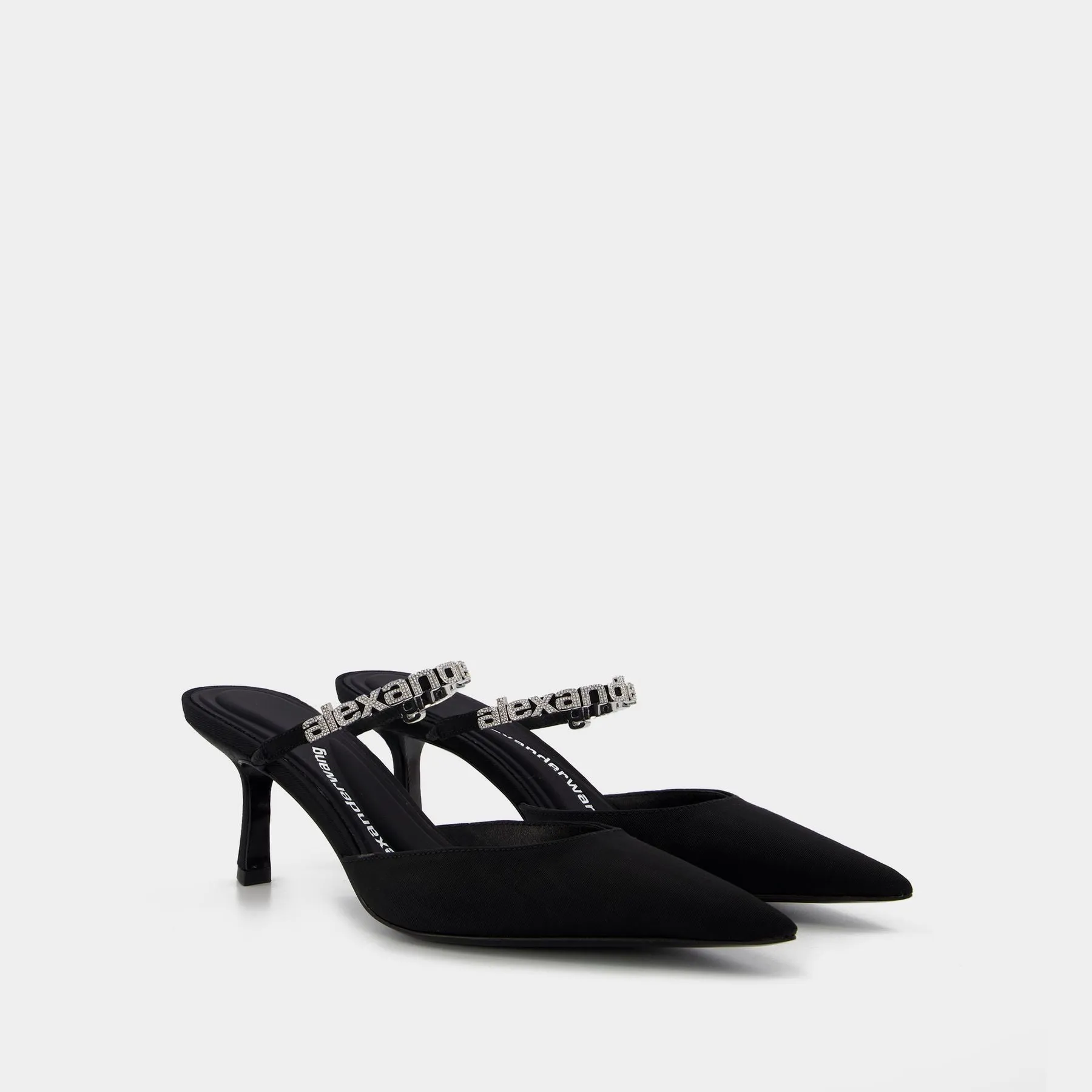 Alexander Wang  Delphine 65 Sandals - Alexander Wang -  Black - Viscose