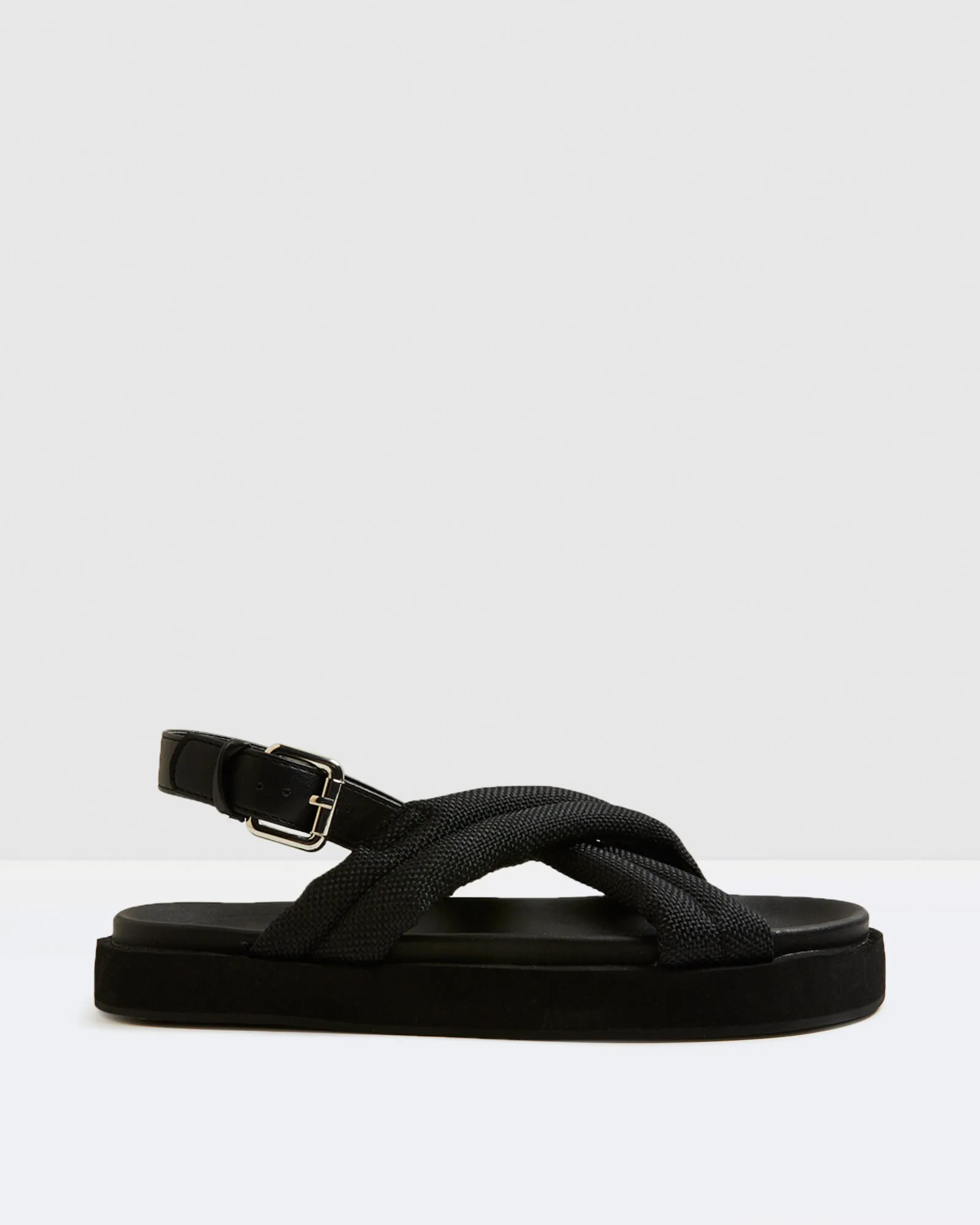 Alice In The Eve Blake Cross Over Sandals Black