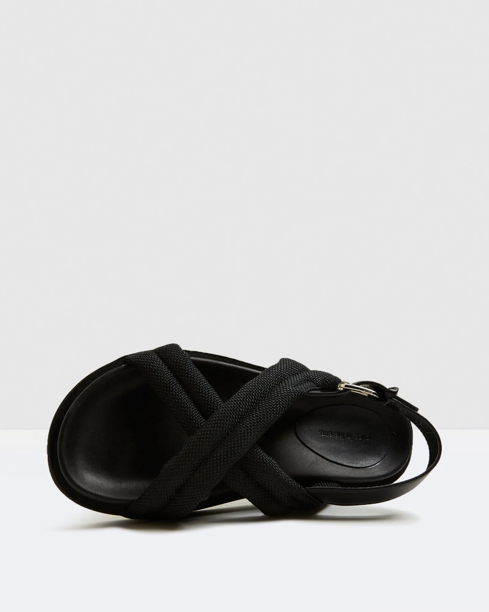 Alice In The Eve Blake Cross Over Sandals Black