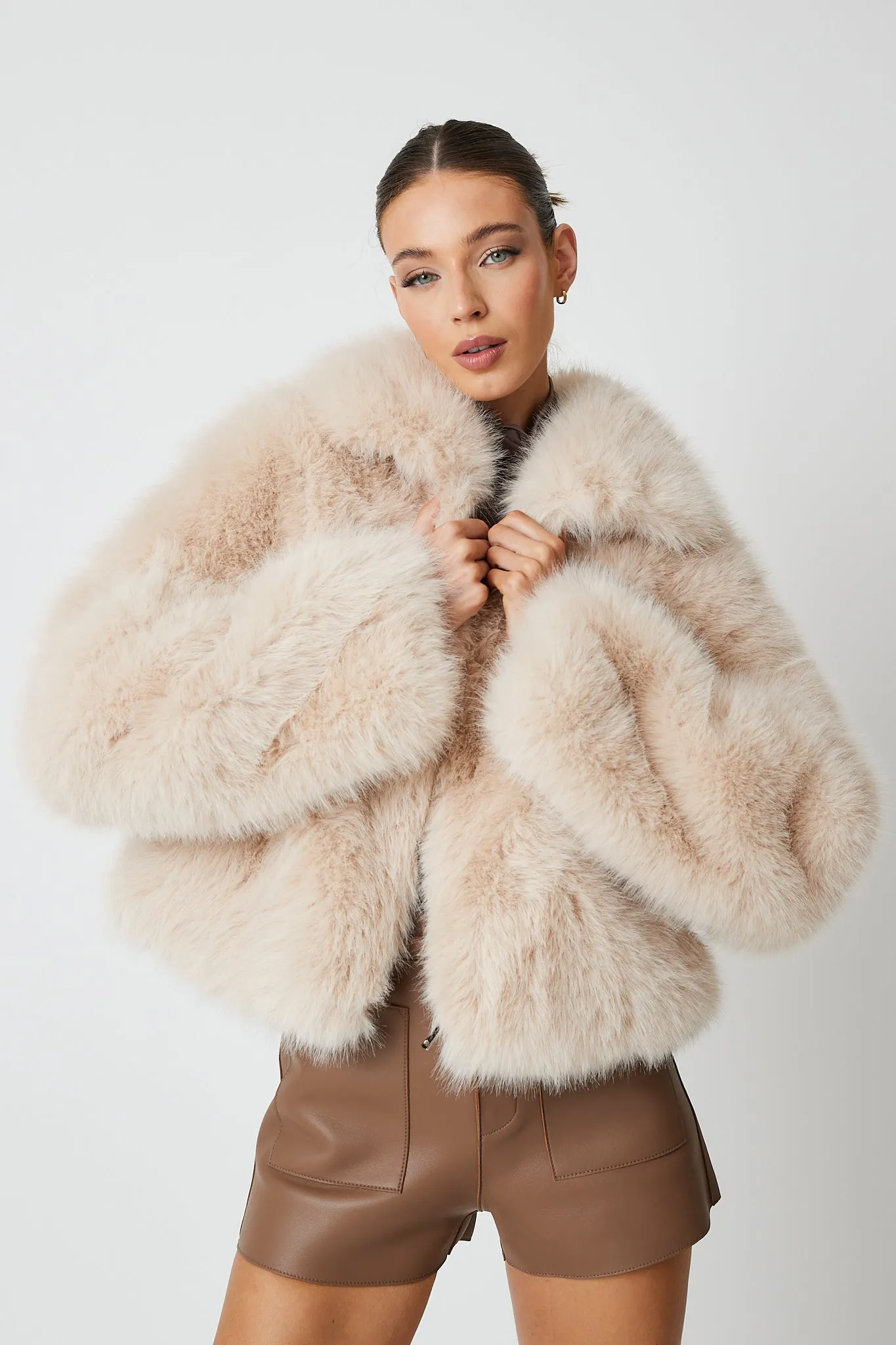 Amara Premium Faux Fur Bomber