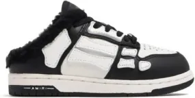 AMIRI KIDS Skel leather sneakers Black