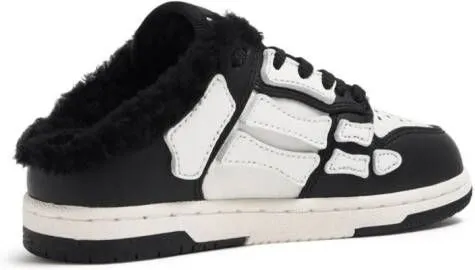 AMIRI KIDS Skel leather sneakers Black