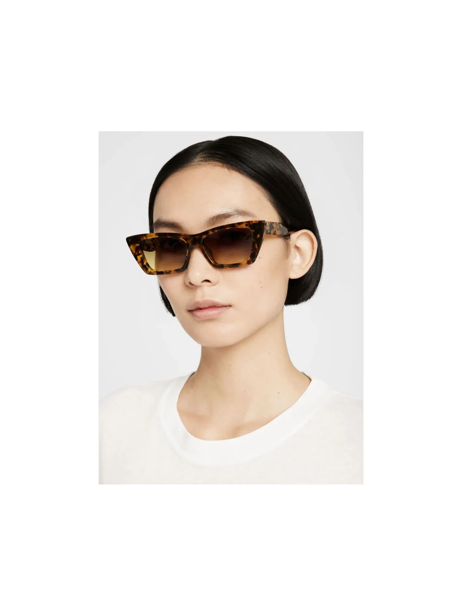 ANINE BING SUNGLASSES LEVI SUNGLASSES TORTOISE