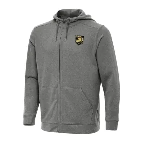 Antigua Army Black Knights Heather Black Effortless Full-Zip Hoodie Jacket