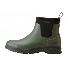 ARIAT Kelmarsh Rubber Boot Dark Olive & Free Boot Jack