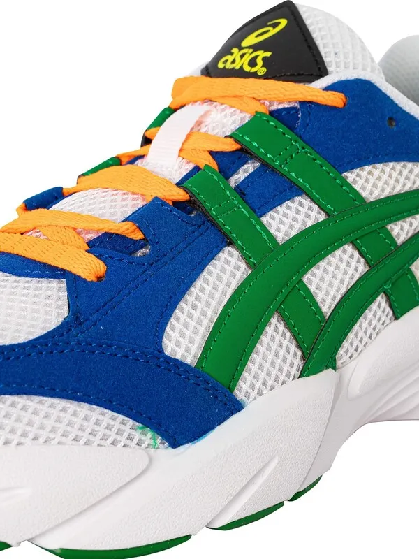 Asics Gel-Bnd Running Trainers - White/Blue/Green/Orange