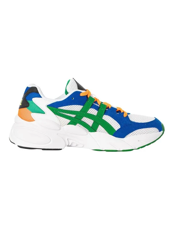 Asics Gel-Bnd Running Trainers - White/Blue/Green/Orange