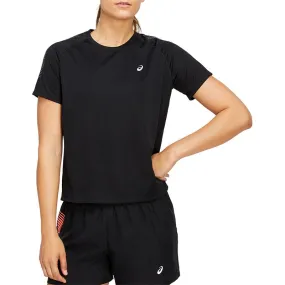 ASICS Women's Icon T-Shirt Performance Black / Carrier Grey