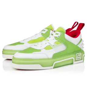 Astroloubi Sneakers - Calf leather and nappa leather - Absinthe - Men