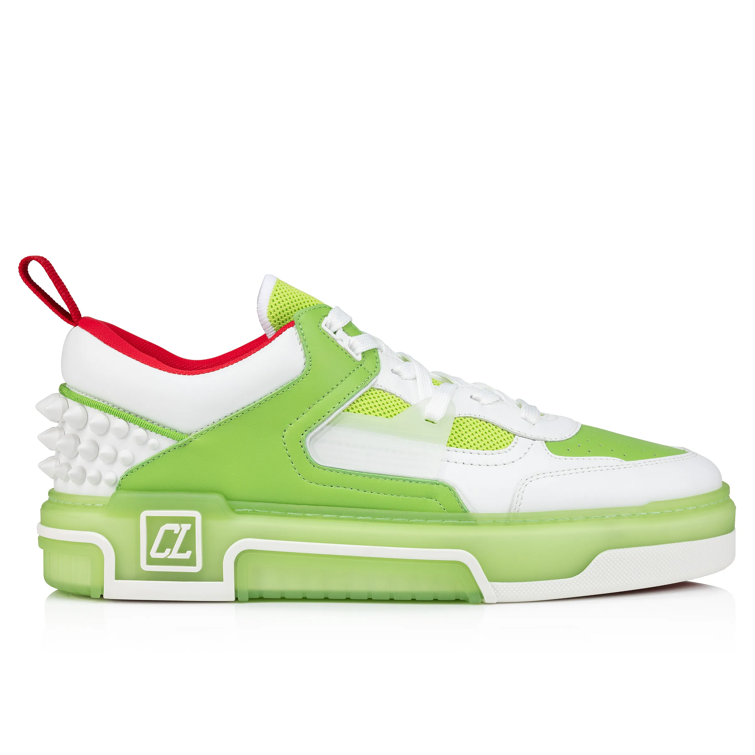 Astroloubi Sneakers - Calf leather and nappa leather - Absinthe - Men