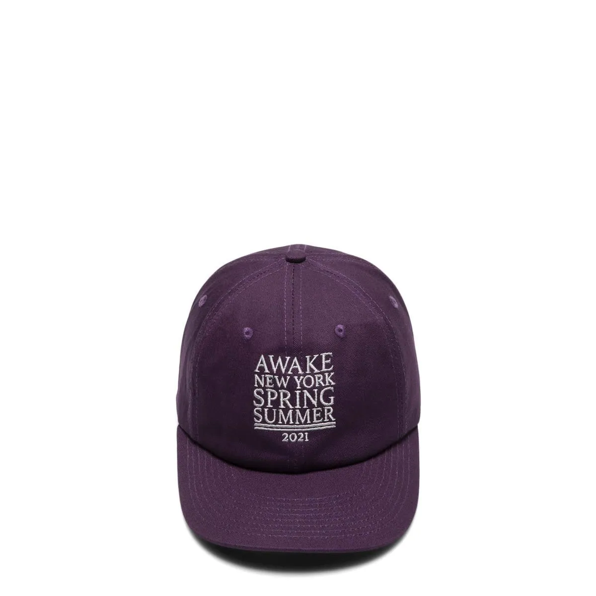 AWAKE NY SS21 6 PANEL HAT Purple