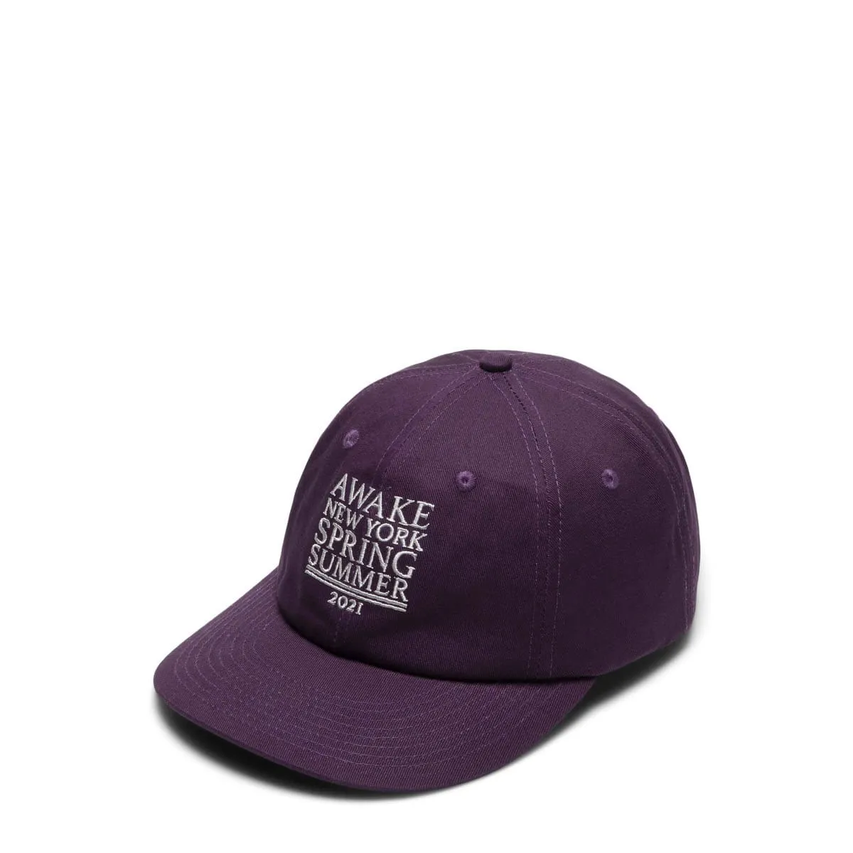 AWAKE NY SS21 6 PANEL HAT Purple