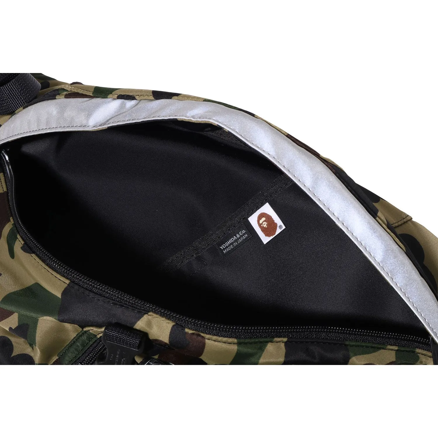 BAPE X PORTER 1ST CAMO ONE SHOULDER BAG MENS