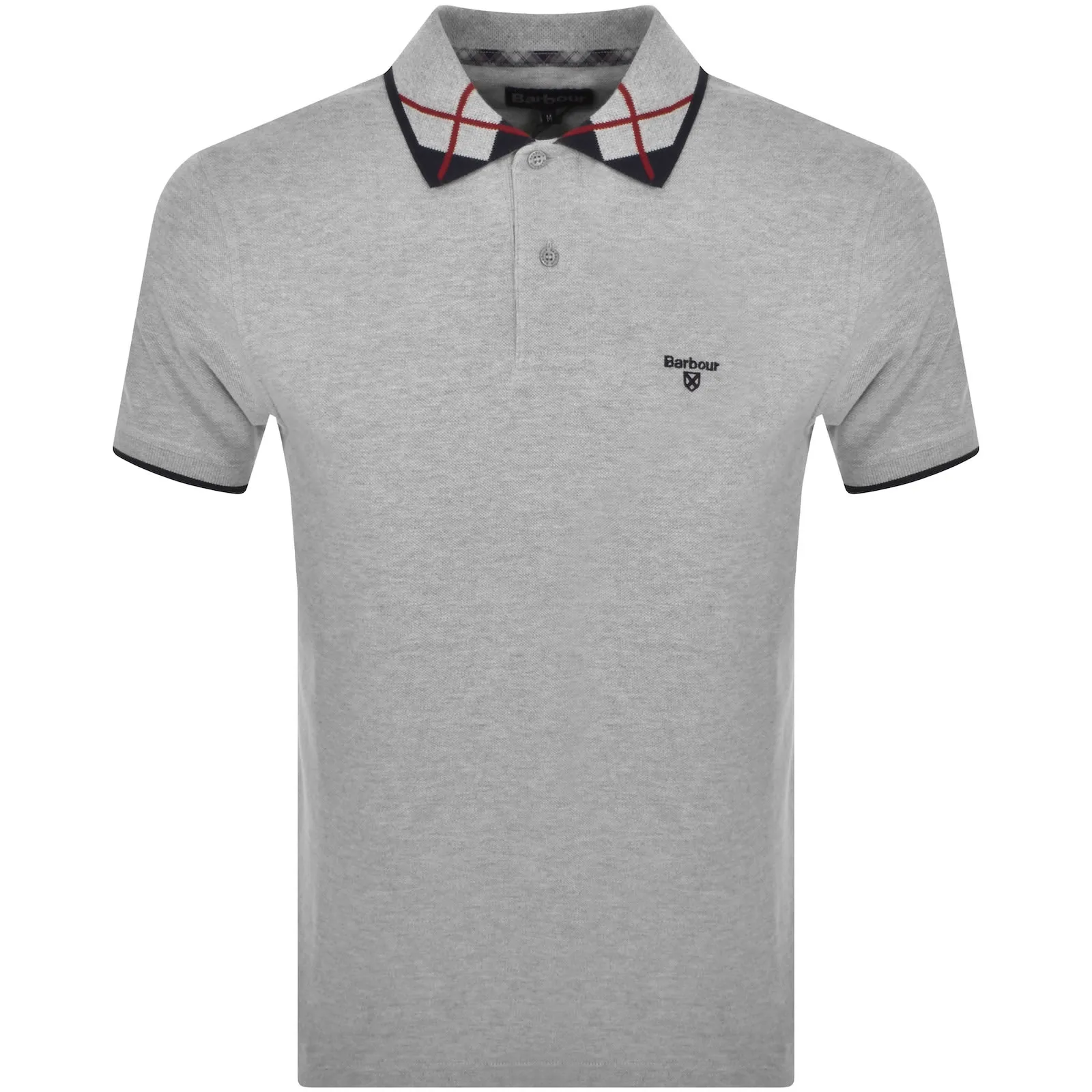 Barbour Brodie Polo T Shirt Grey