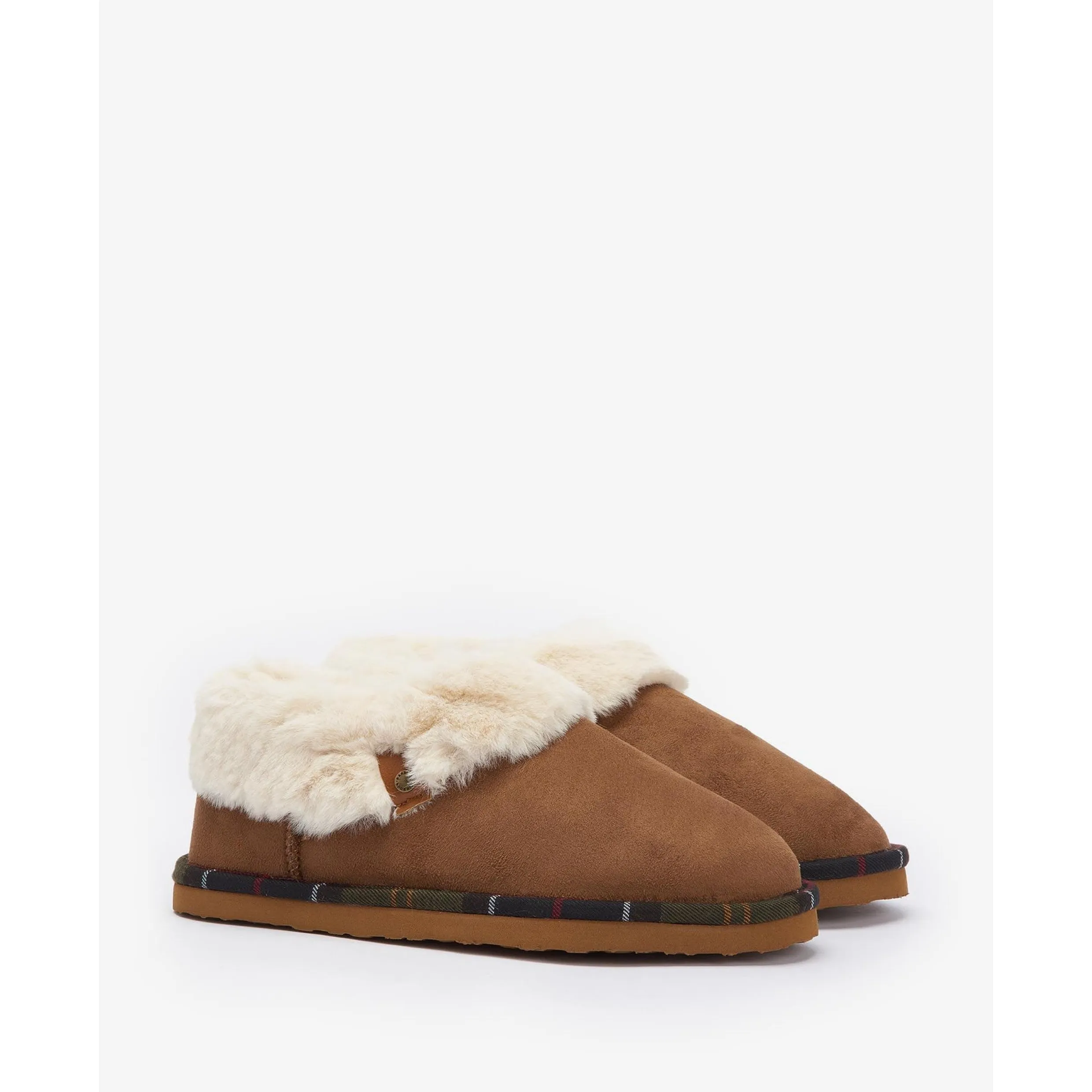 Barbour Eloise Bootie Slipper in Camel LSL0032TA51