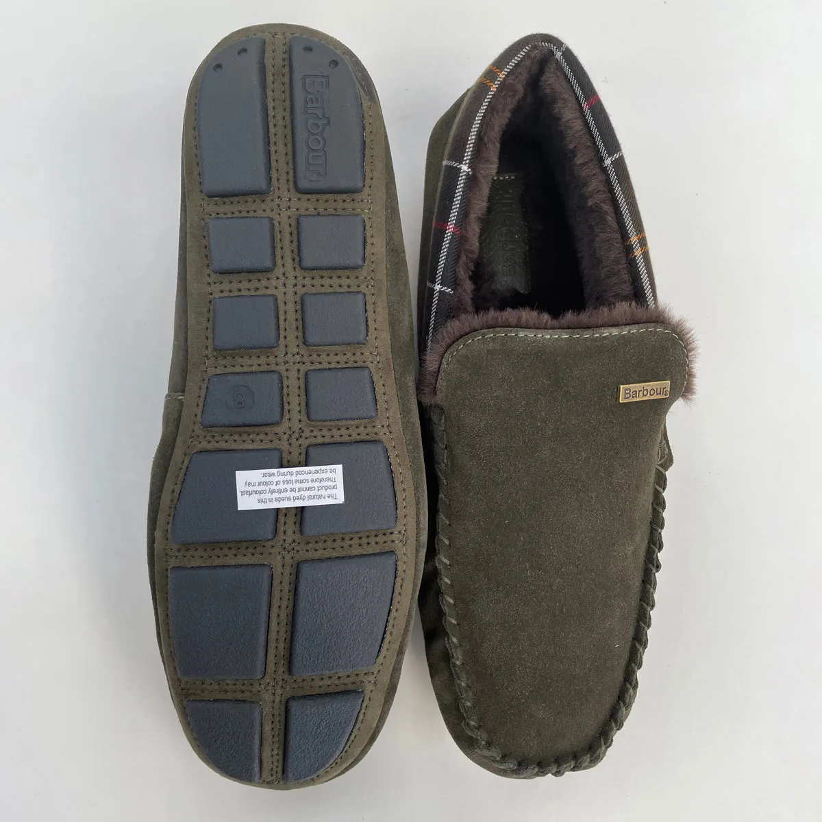 Barbour Monty Men's Slipper | Olive