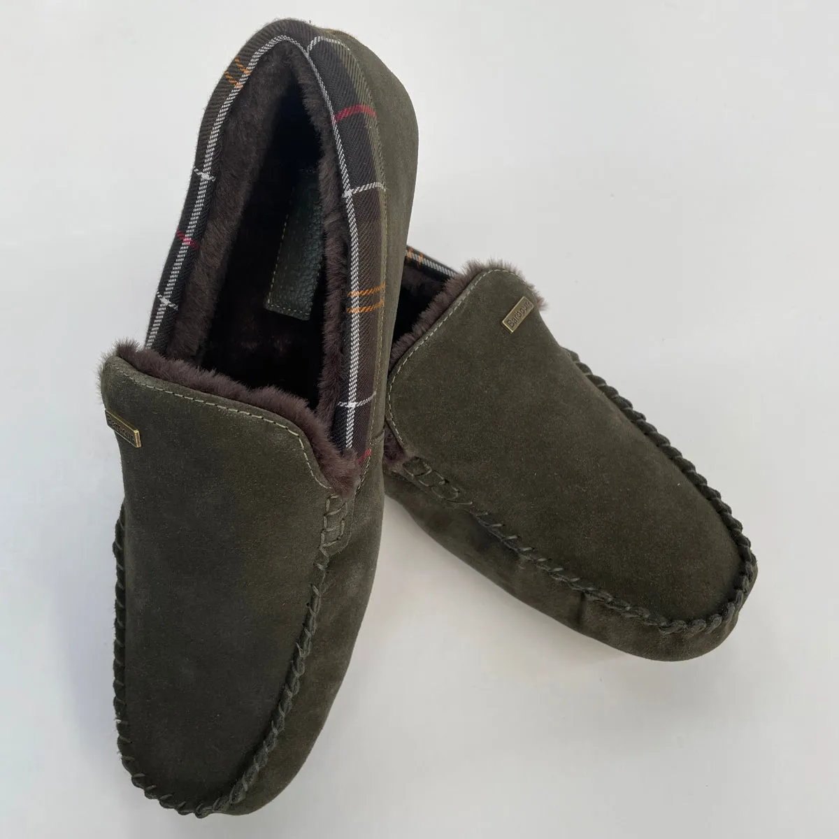 Barbour Monty Men's Slipper | Olive