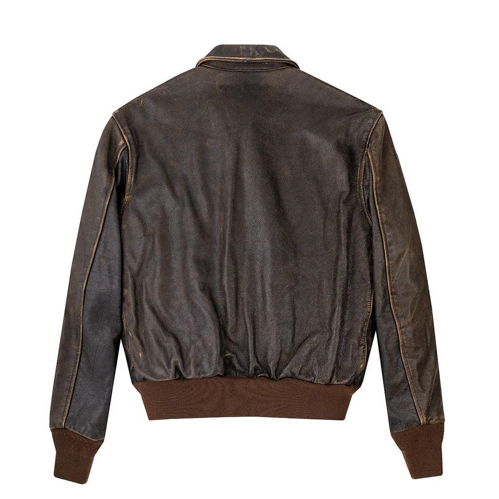 Battleworn Horsehide Leather Jacket for Sale | Cockpit USA