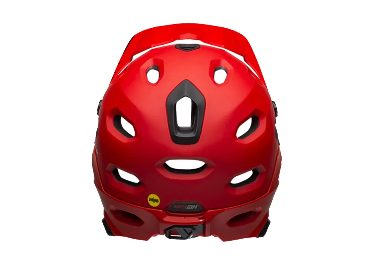 Bell Super DH MIPS Full Face Helmet - Matt Gloss Crimson Black - 2019