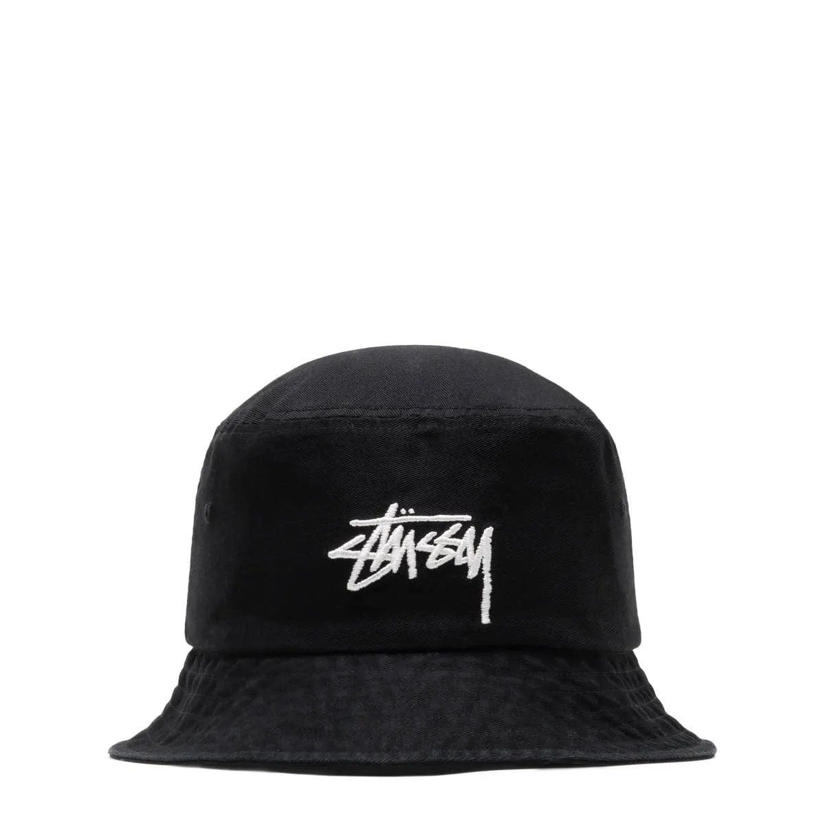 BIG STOCK BUCKET HAT BLACK | Bodega