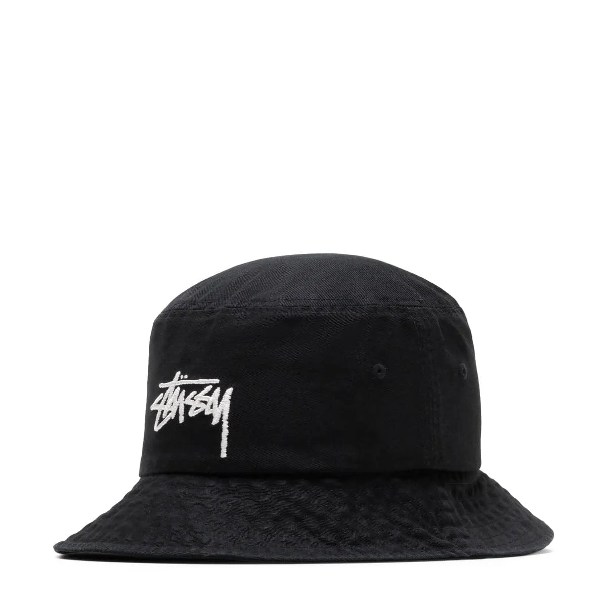 BIG STOCK BUCKET HAT BLACK | Bodega