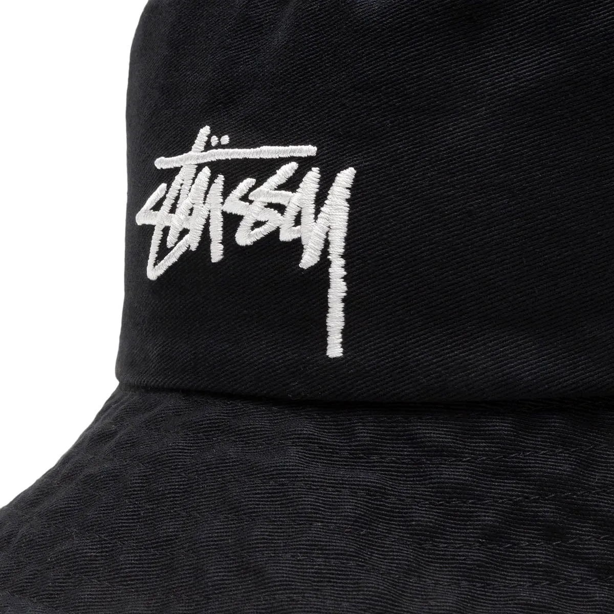 BIG STOCK BUCKET HAT BLACK | Bodega