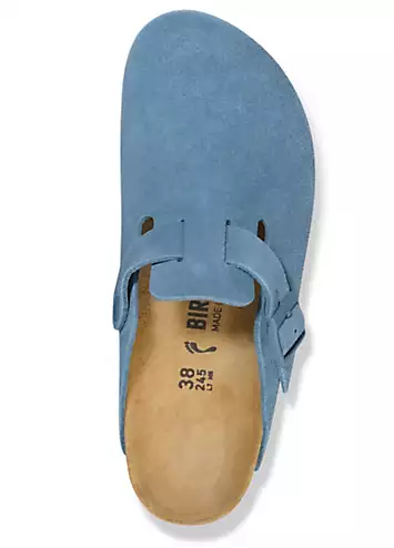 Birkenstock Women’s Elemental Blue Boston Sandals | Grattan