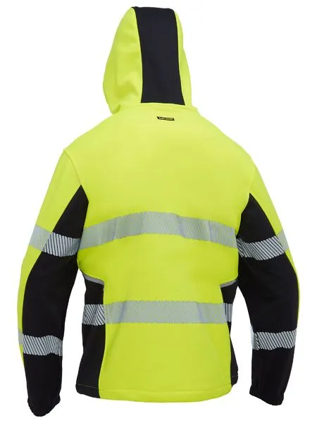 Bisley Flx & Move  Hi Vis Taped Liquid Repellent Fleece Hoodie (BK6571T)-